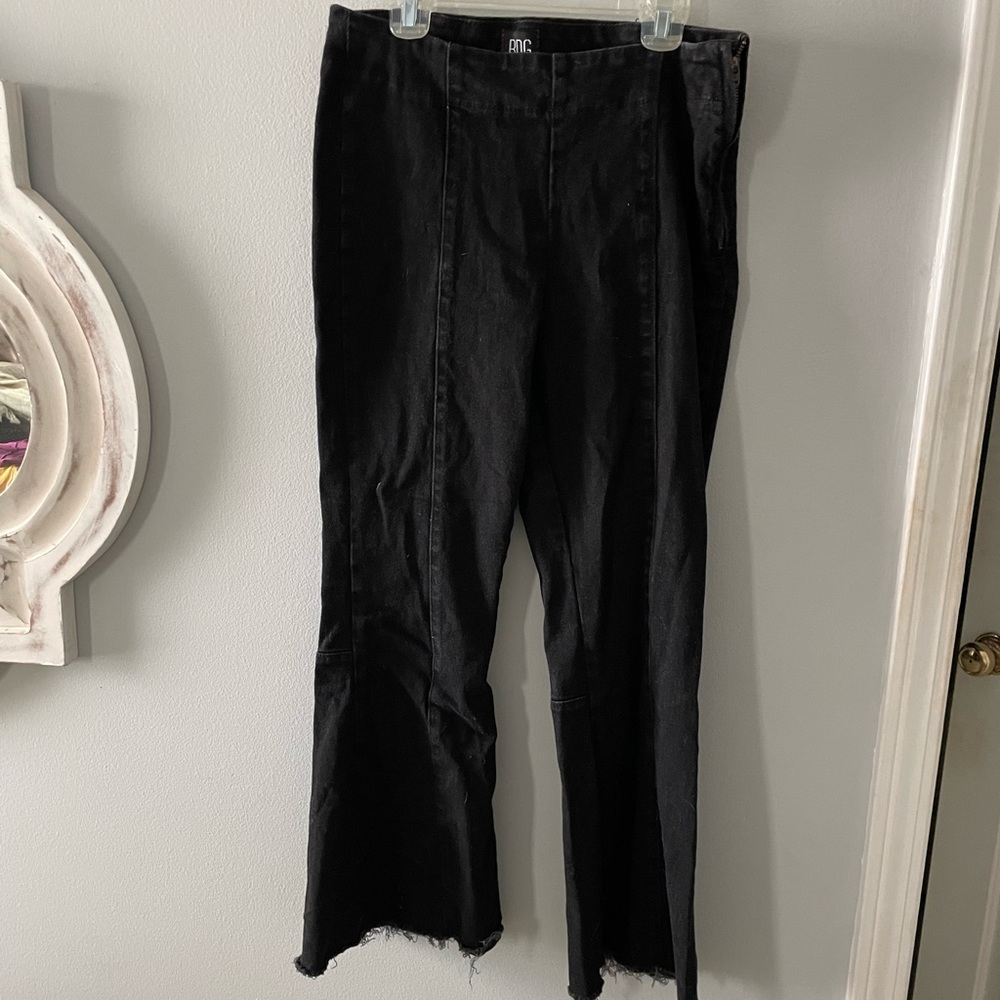 UO BDG cotton high rise kick flare jean